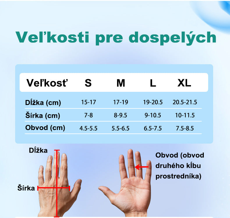 ReHAND™ REHABILITÁCIA Z PRVEJ RUKY(Modrá/Oranžová)